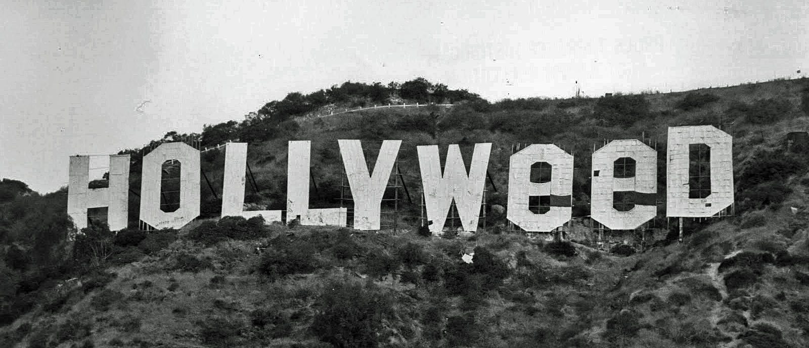 Надпись hollywood для фотошопа