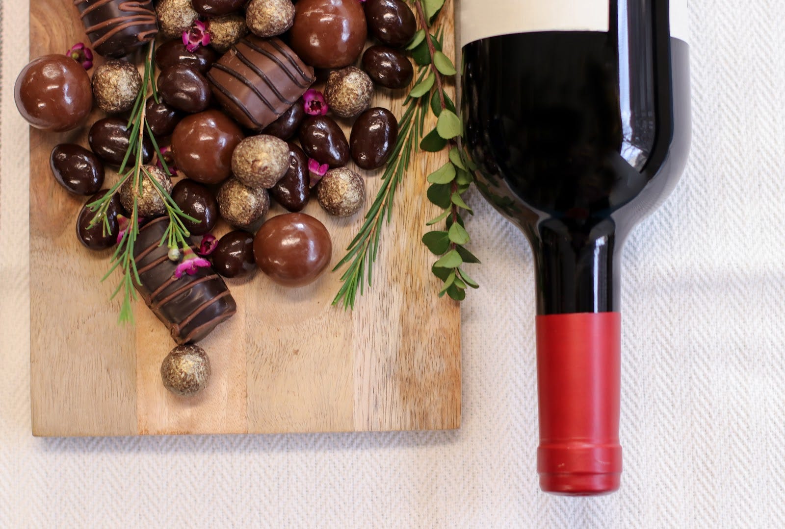 Perfect Pairings Chocolate. Chocolate and wine two quintessential