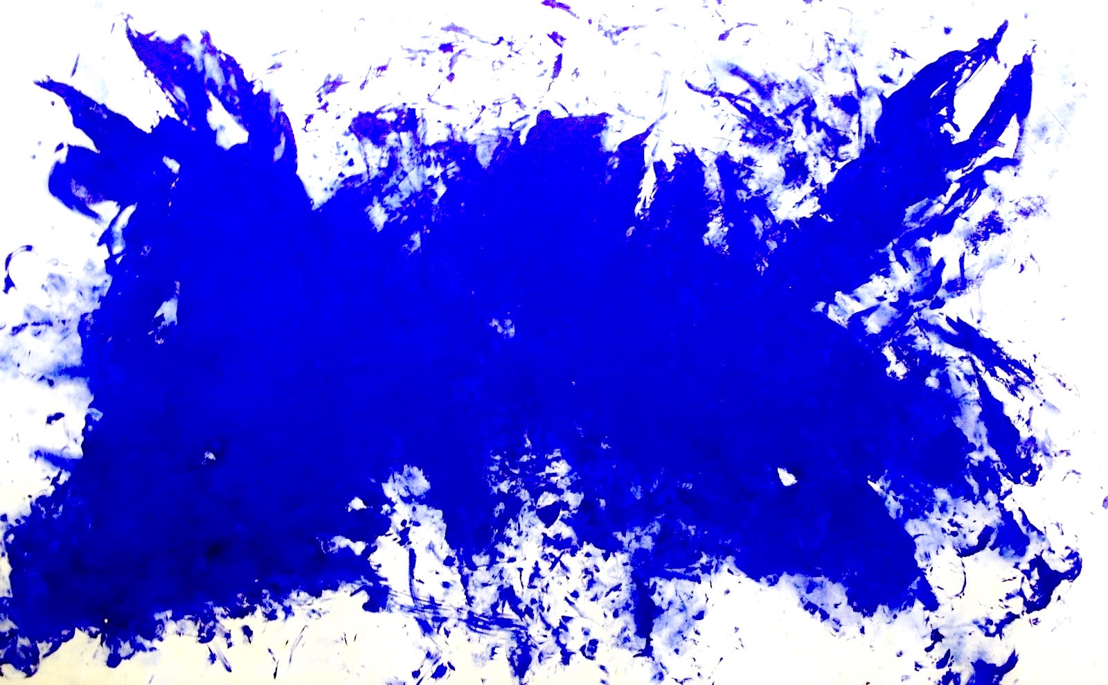 Yves Klein Blue. By Chanel Dehond. M.Arch. B.A.S. by Chanel Dehond Medium
