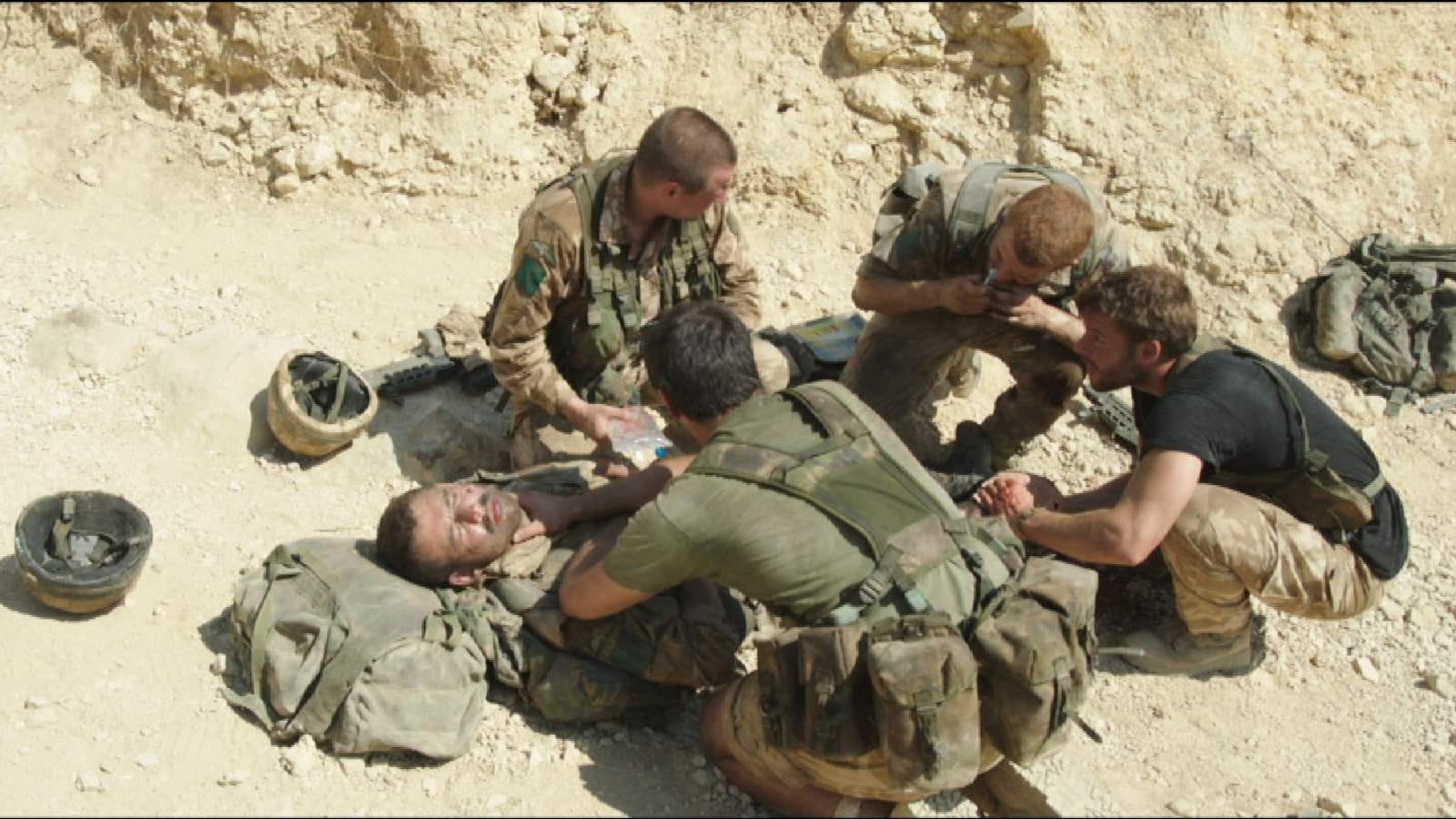 Una de las mejores películas de guerra que he visto nunca apenas tiene