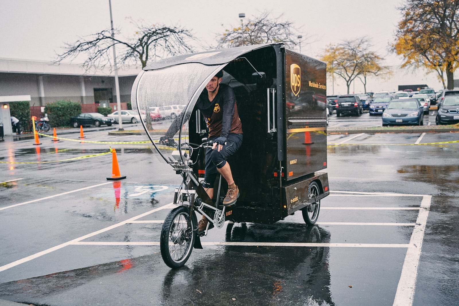 cargo bike ups