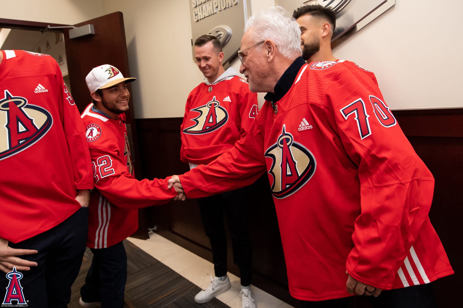angels ducks jersey