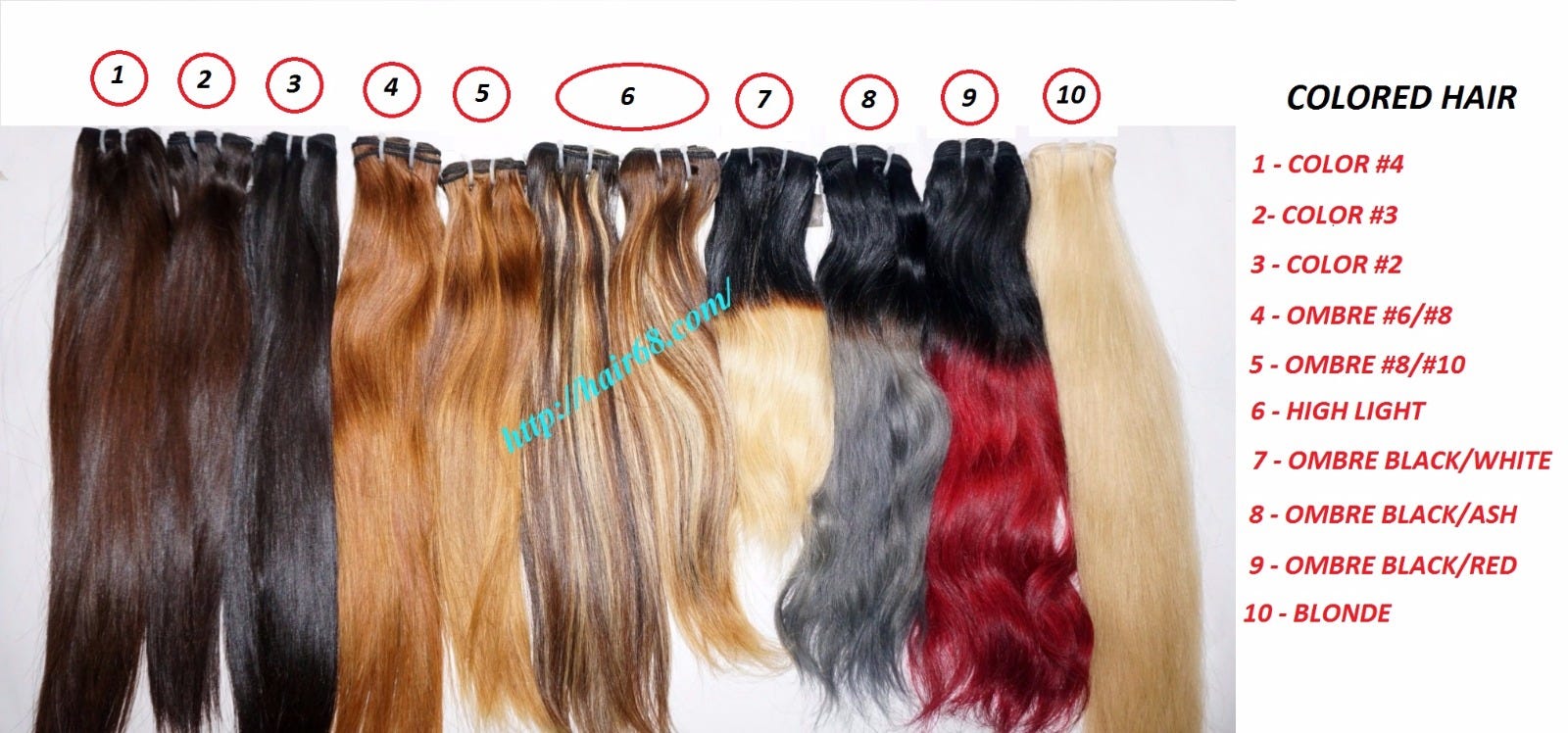 weave hair 10