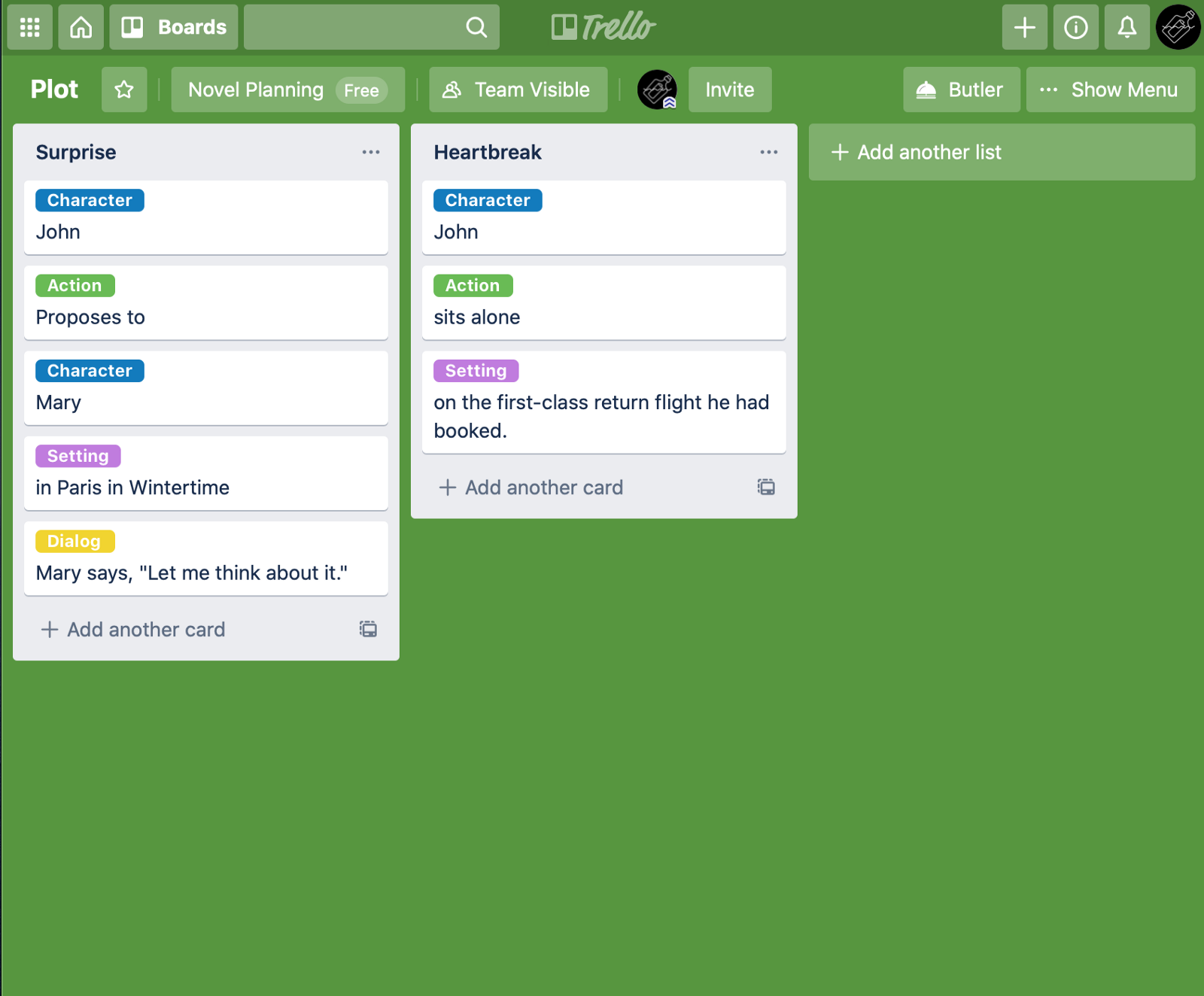 Planning Your Novel With Trello A Minimalistic Iterative Approach To By Etienne Yuan Curiosity Never Killed The Writer