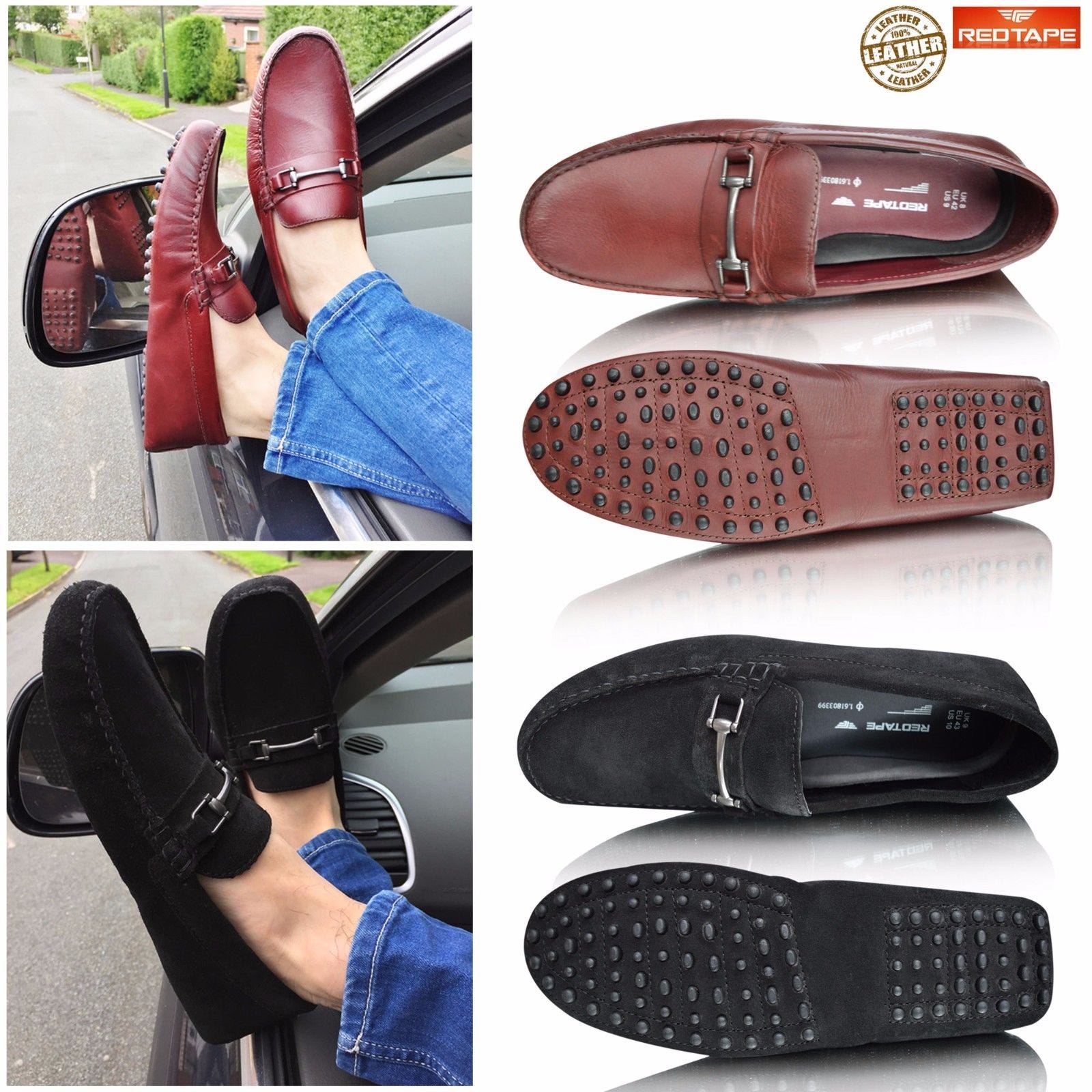 Casual Mocassin Loafer Driving Shoes UK 