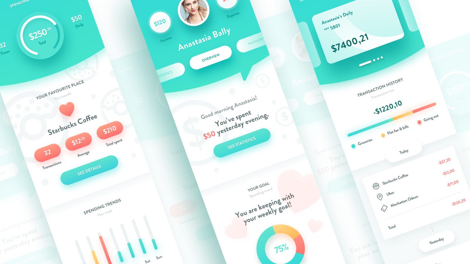 How to Achieve Soft, Friendly and Consistent UI Design | by Diana ...
