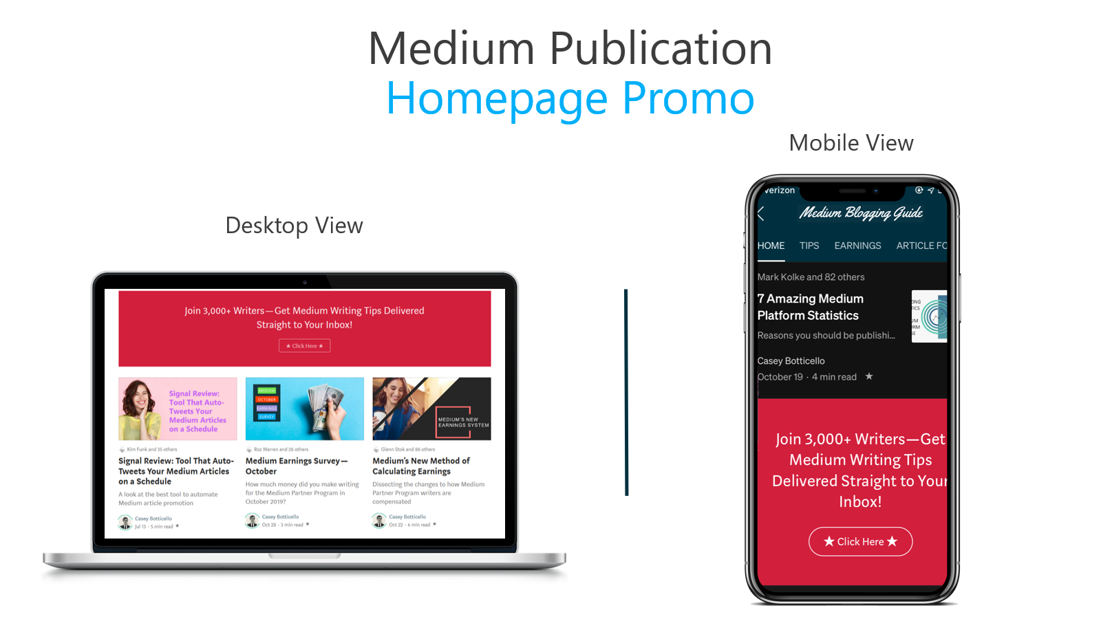Medium Homepage Promo Section. How to add a homepage promotion section