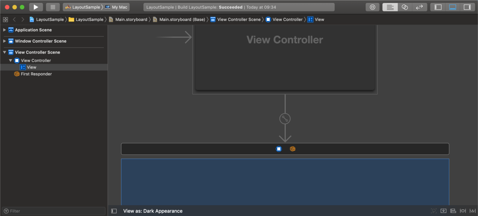 Stack layout with Interface Builder Swift sections Medium