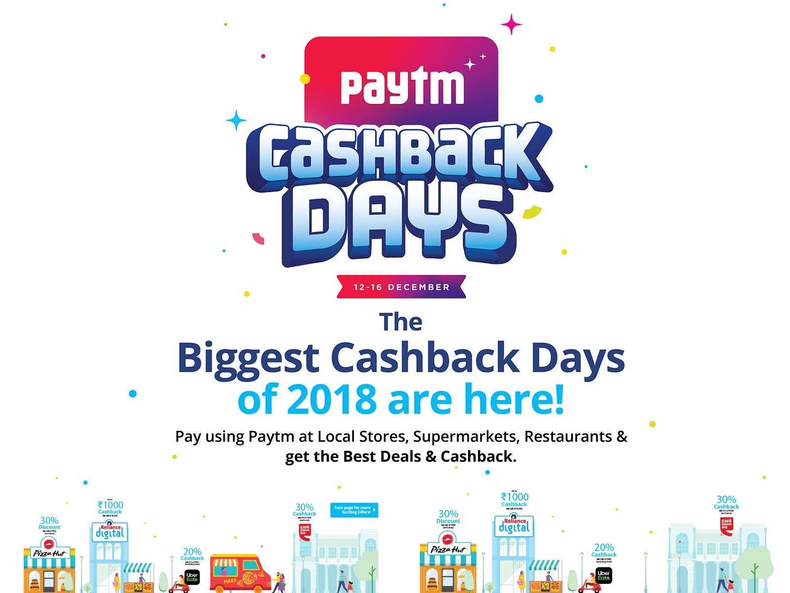 India's biggest Payments Festival 'Paytm Cashback Days' is here | by Paytm  | Paytm Blog