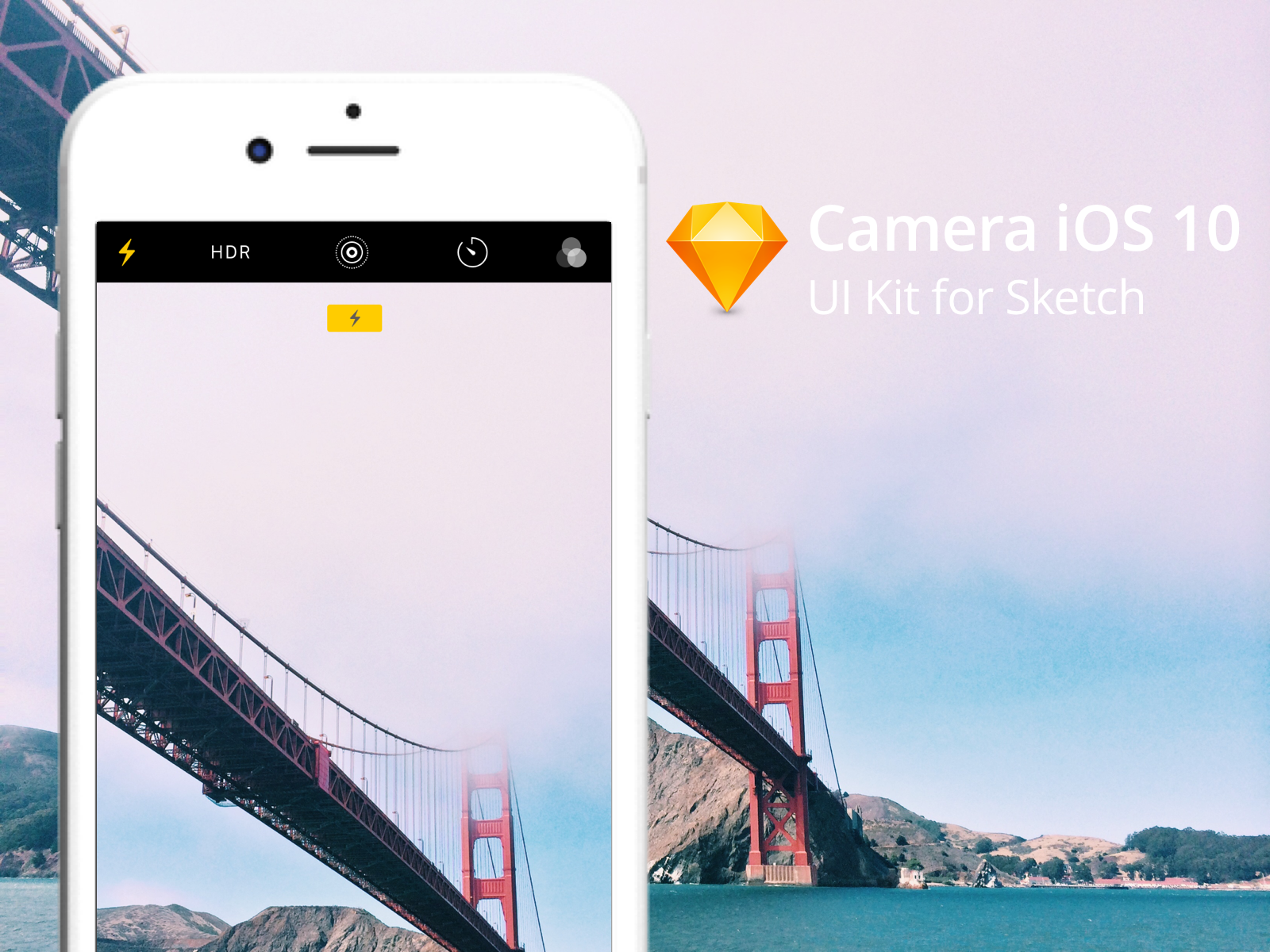 Apple Camera App Ios 10 Ui Kit For Sketch Raffaele
