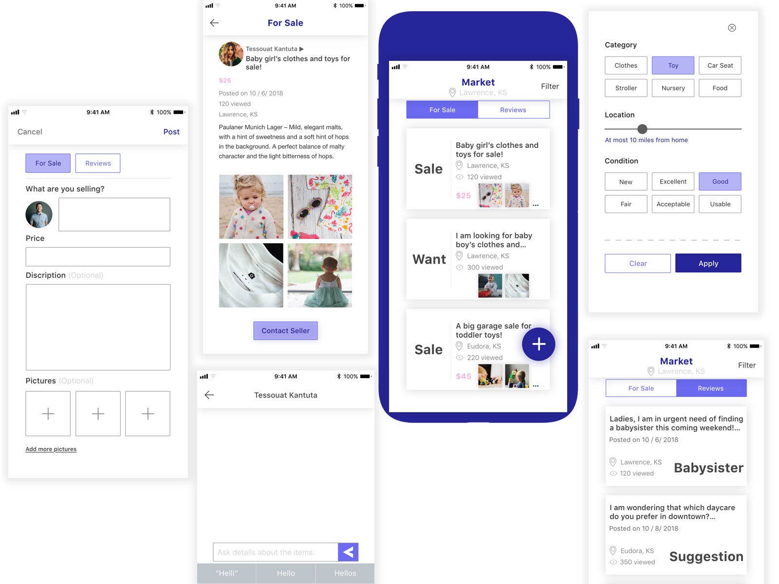 An App For Moms A Ux Case Study Ux Collective