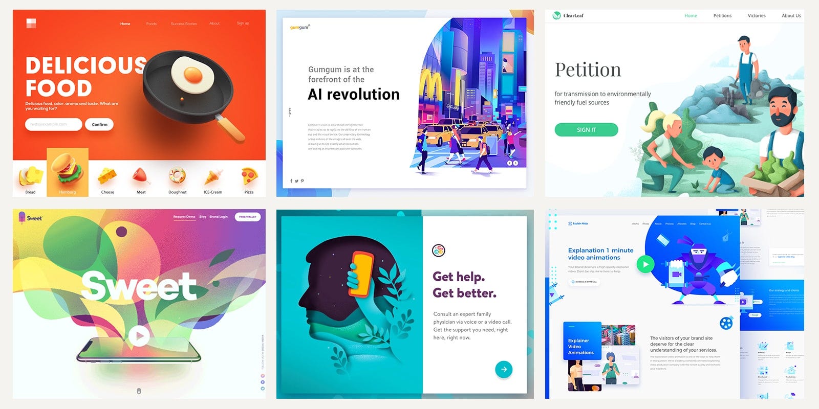 The Perfect Match — Illustrations and Web Design | by Premiumuikits | Muzli - Design Inspiration