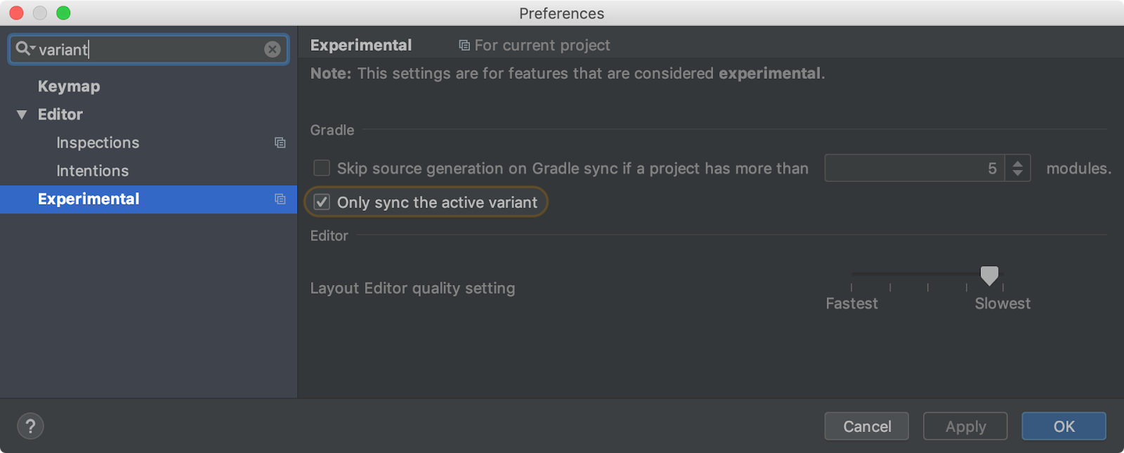 how to launch emulator in the newer version of android studio on mac