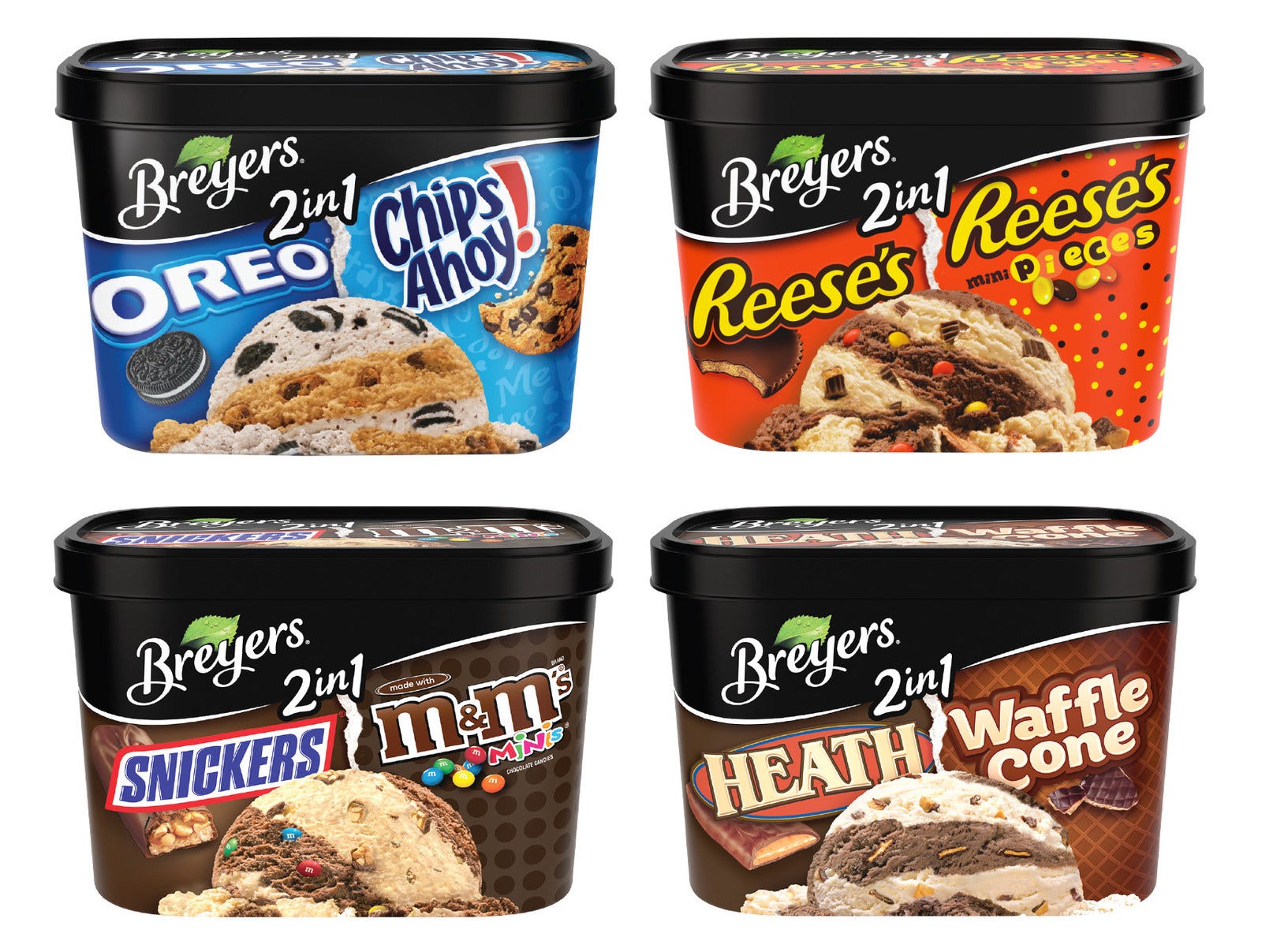 Breyers Just Loaded Their Ice Cream with Your Favorite Snacks by Kim