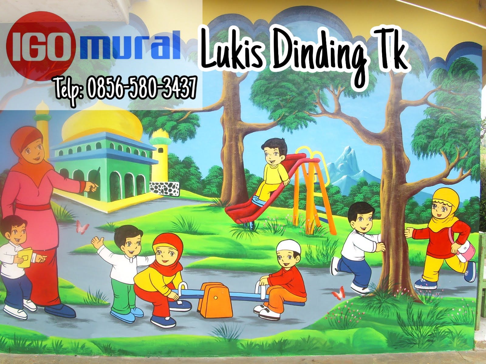 08568503437 Harga Dinding Lukisan Mural Dinding 3d Di Purwakarta