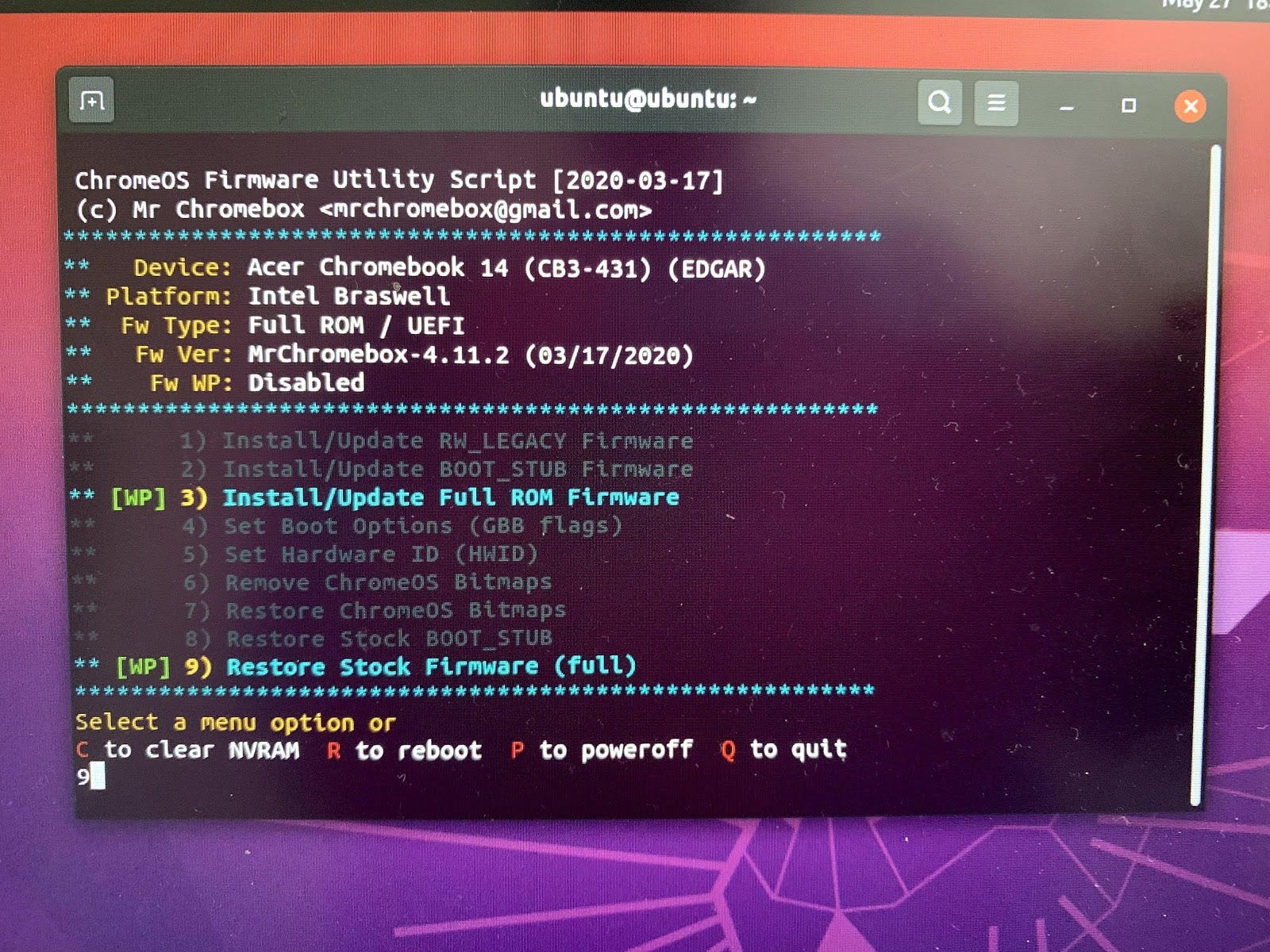 How to Restore a Chromebook’s Original BIOS by NoSocialLife