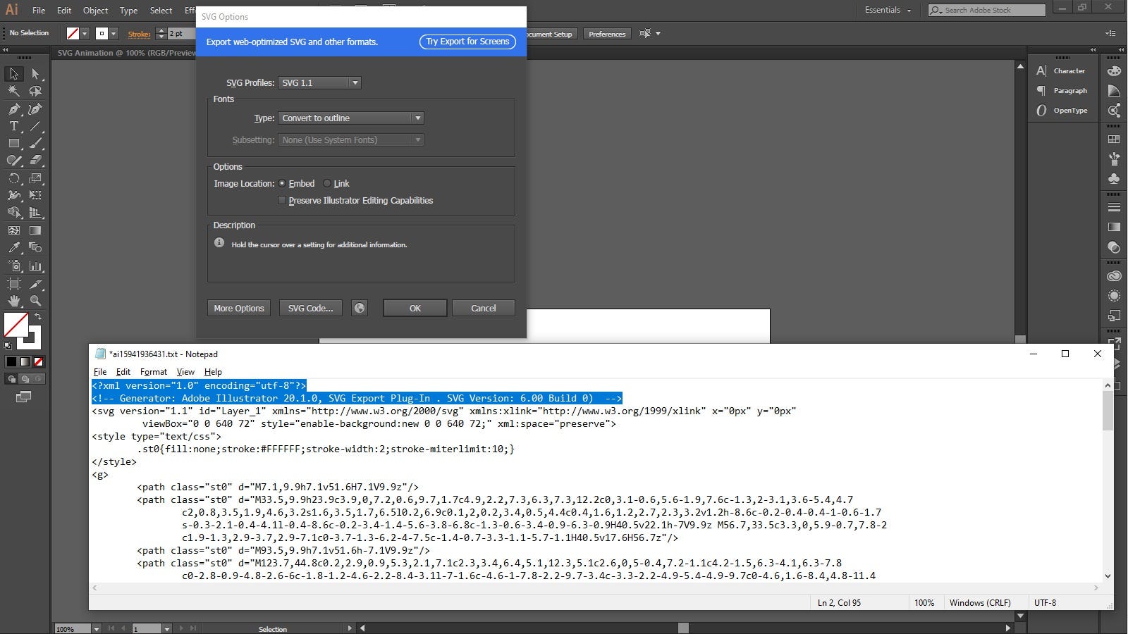 Svg Animation For Any Website With Adobe Illustrator Html And Css By Fabio Aleksiev Ux Collective