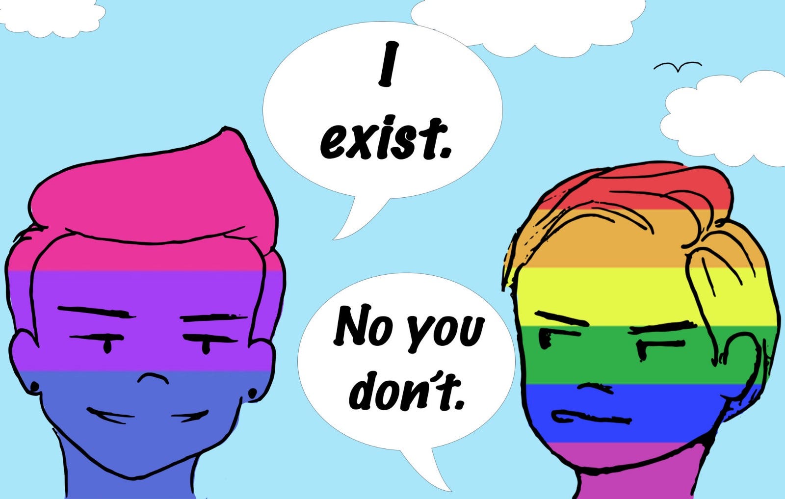 Bi And Pan Erasure Can It End Our Society Is Still Deeply Stuck In By Luke Waltham Medium