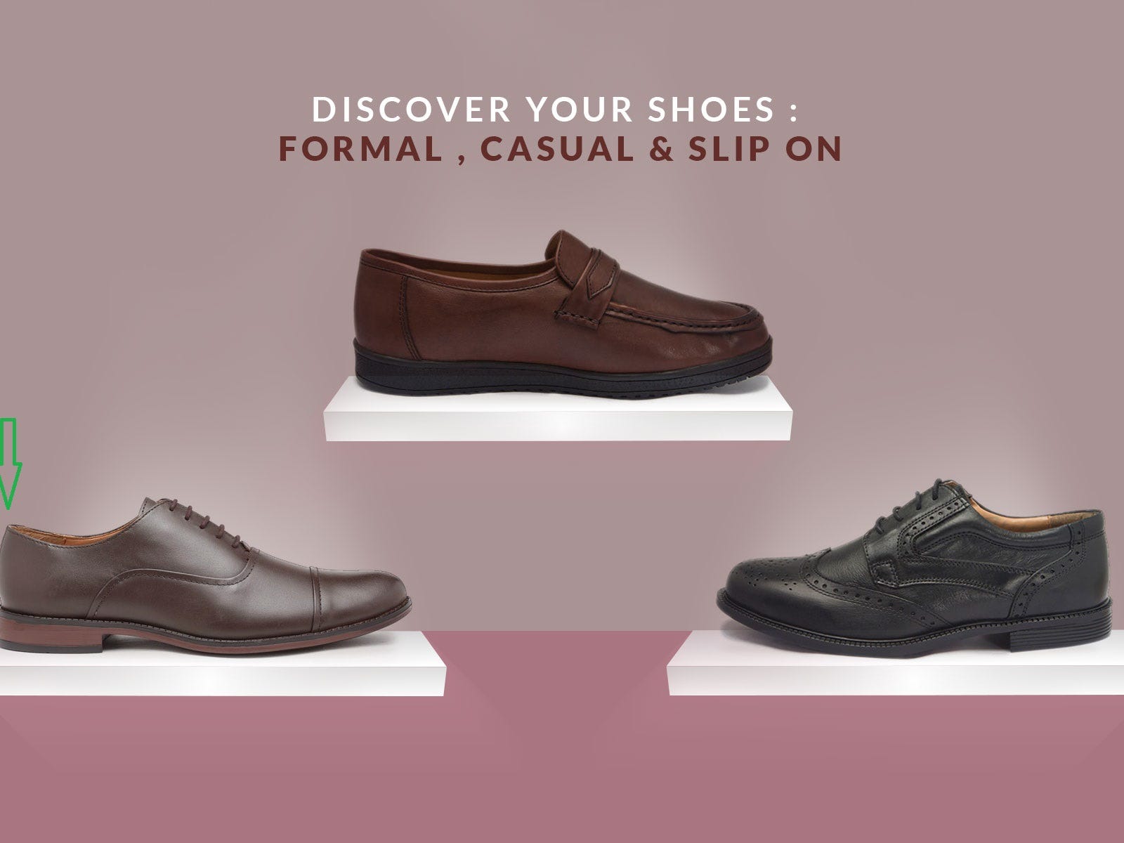 leather casual shoes online