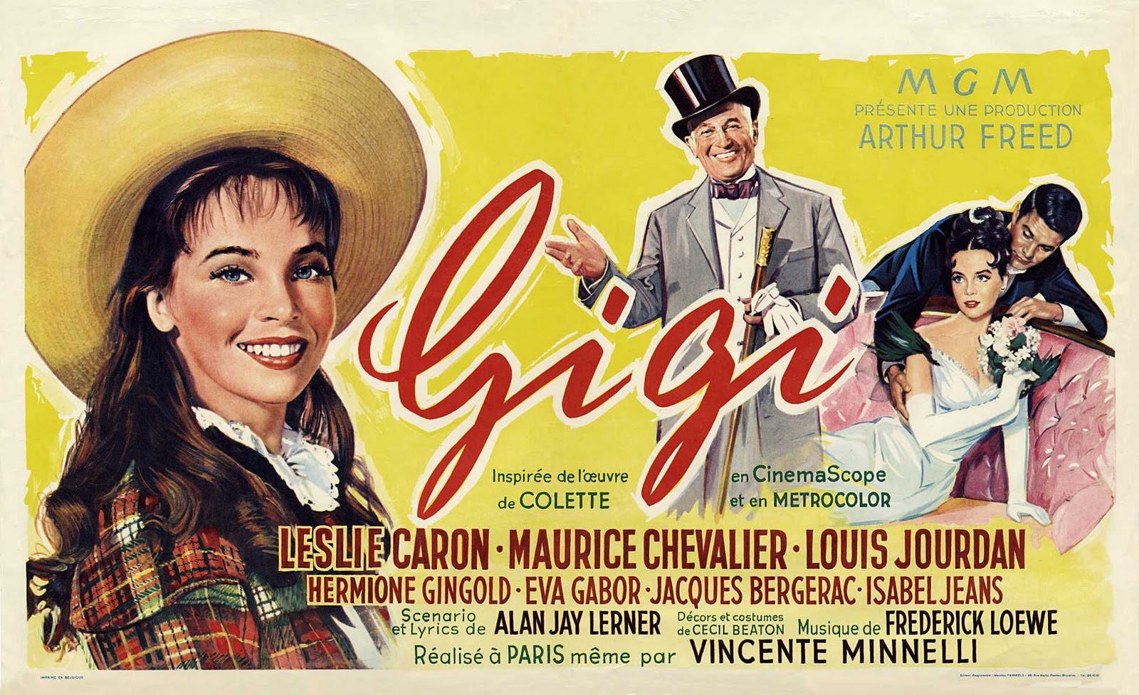  Gigi (1958). Gigi é uma linda menina de família… | by Ciclorama | Medium