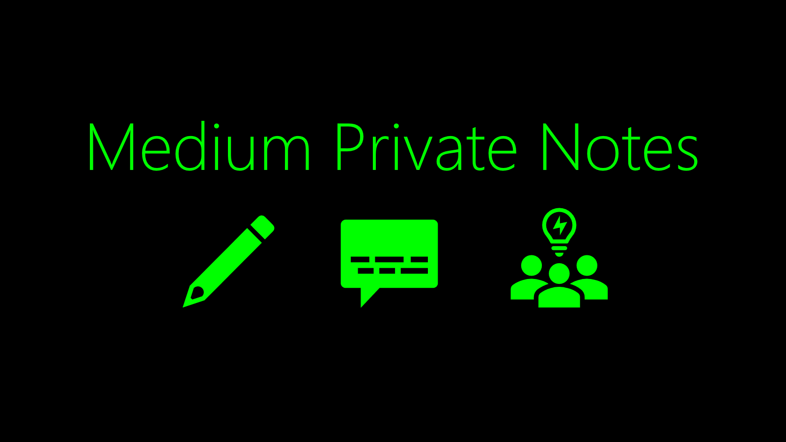 Medium Private Notes. How to write a private note on a Medium… by