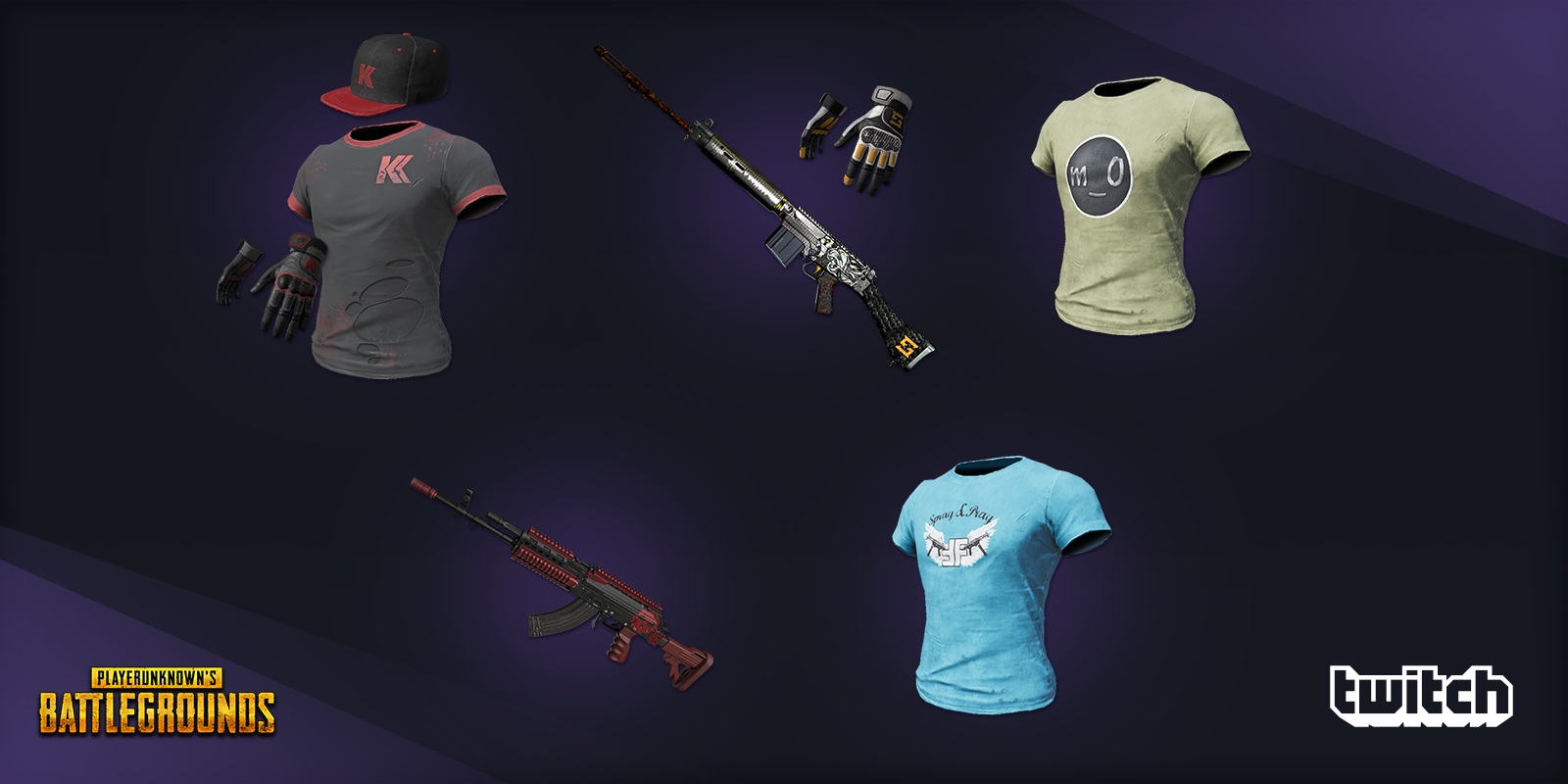 UPDATED August 23: Next round of PUBG skins featuring your favorite