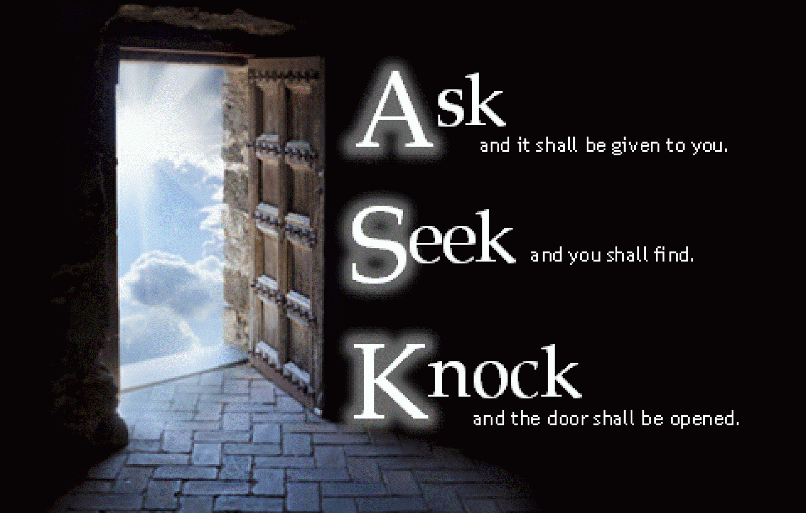 Ask Seek And Knock Going Back To Old School Selling
