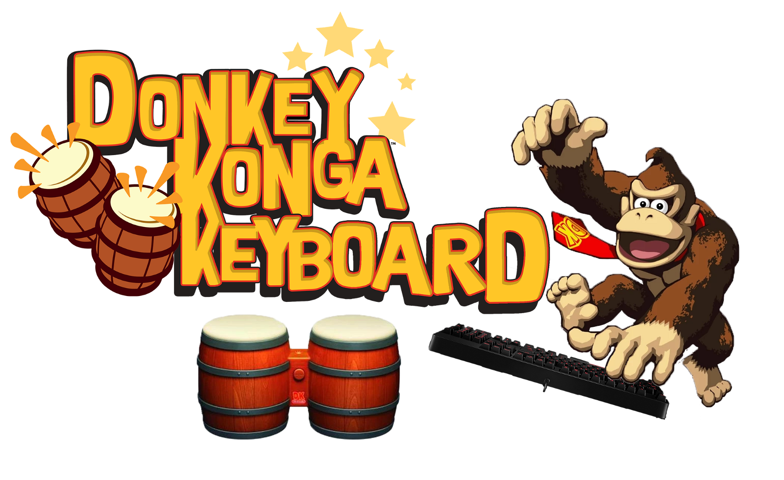 How I turned my DK Bongos Into a Keyboard - jam1garner - Medium