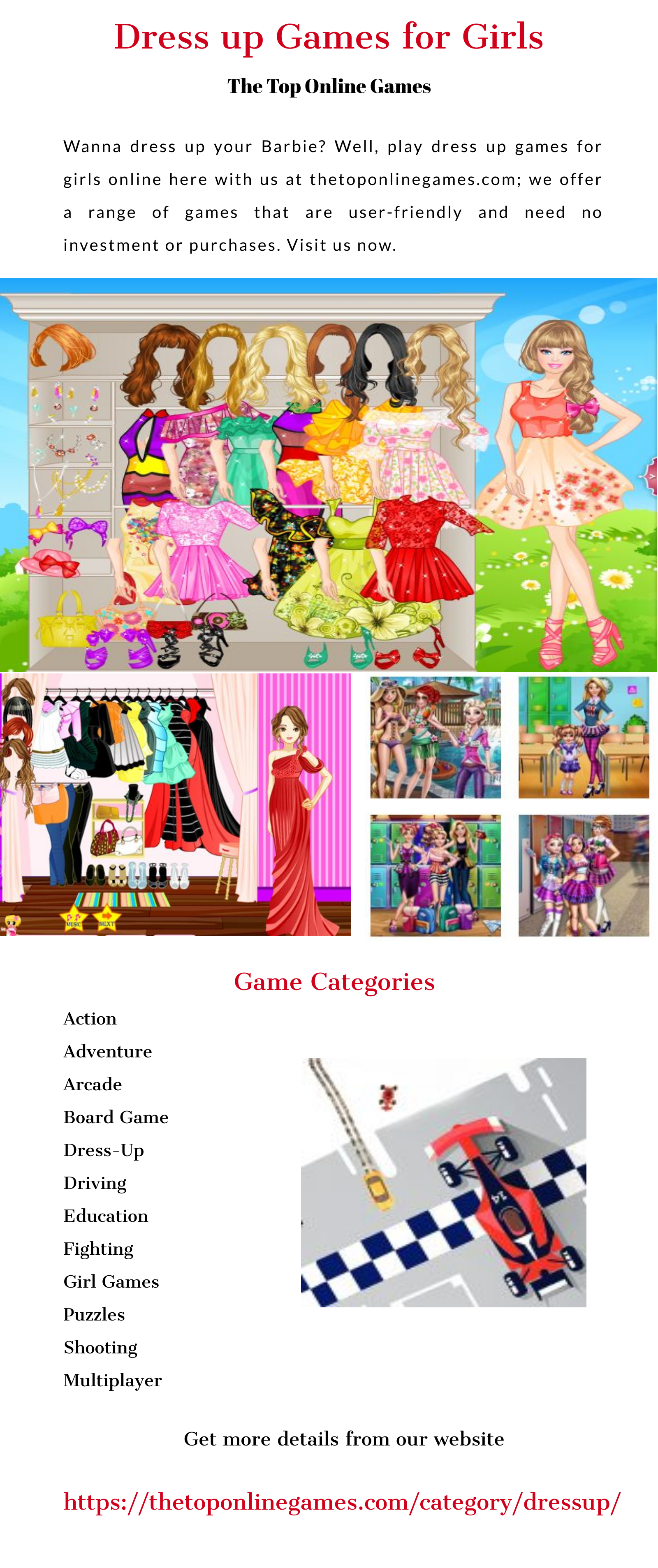 doll dress up website