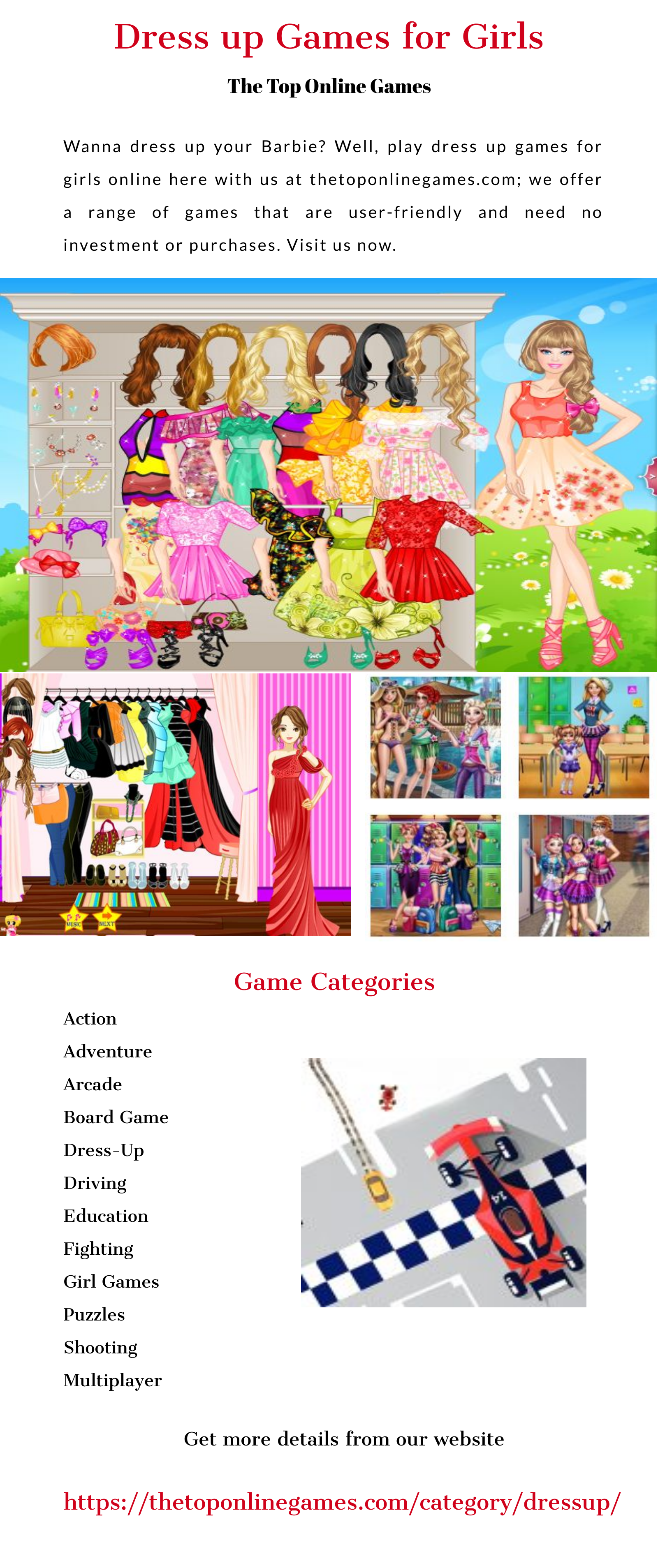 dress up doll game online