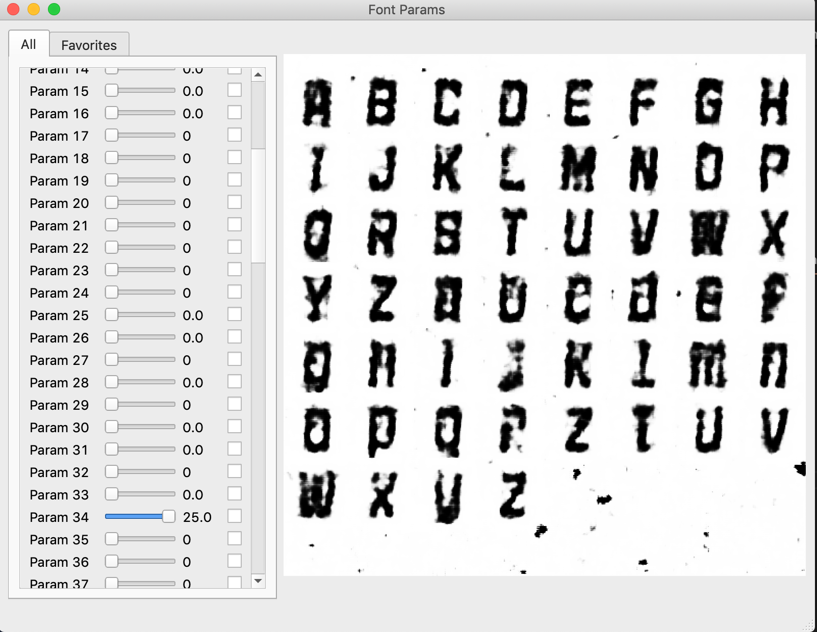 Font Generation with Variational Autoencoders by Yigit Atay The