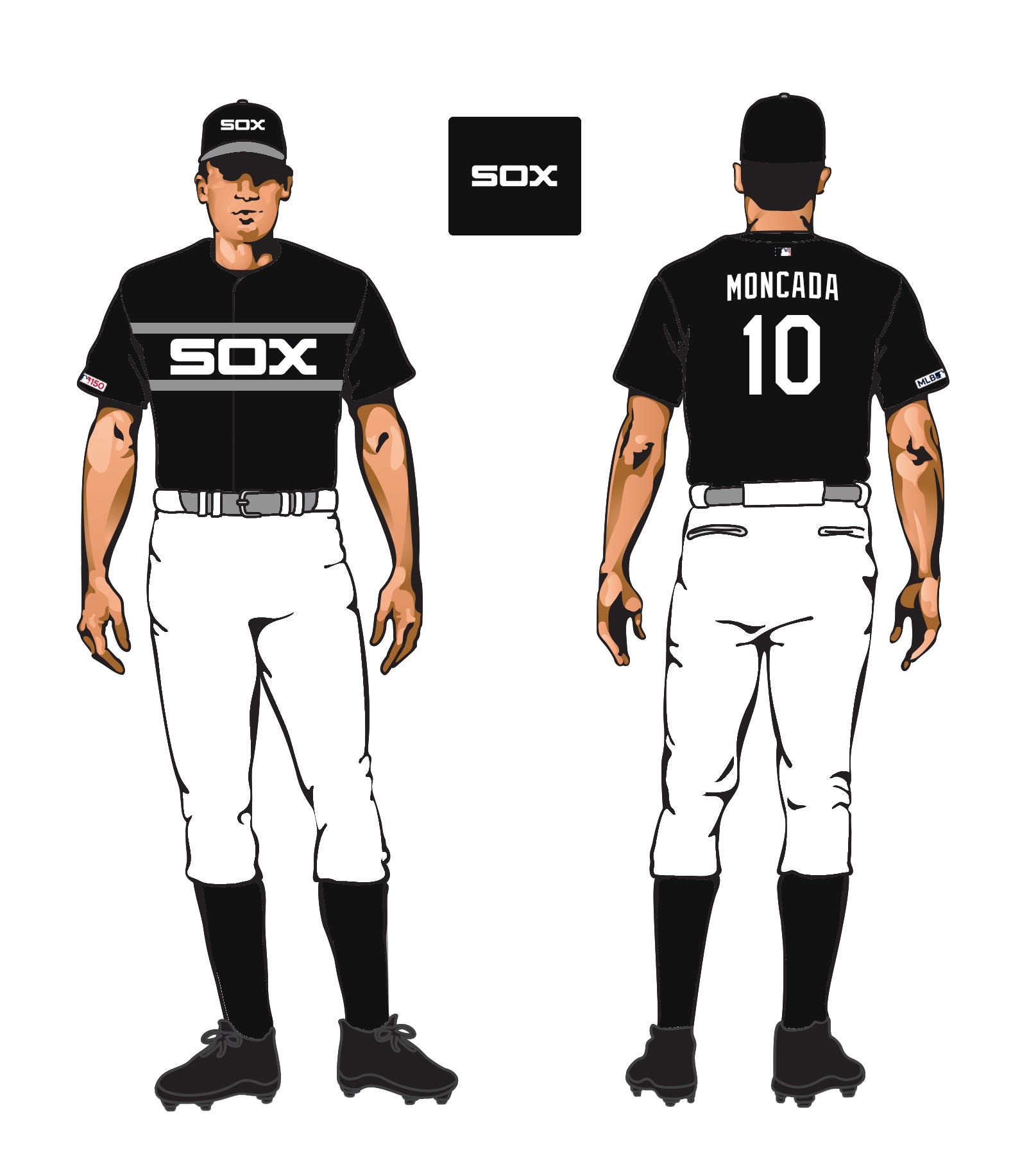 white sox 80s jersey
