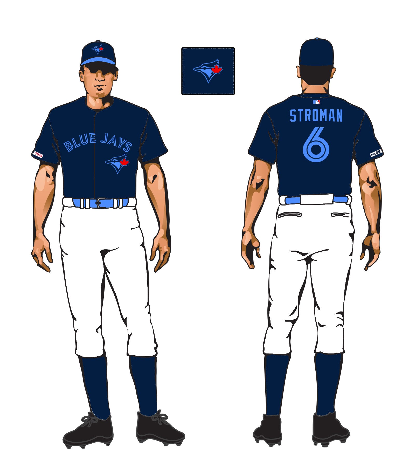 why do the blue jays wear red jerseys