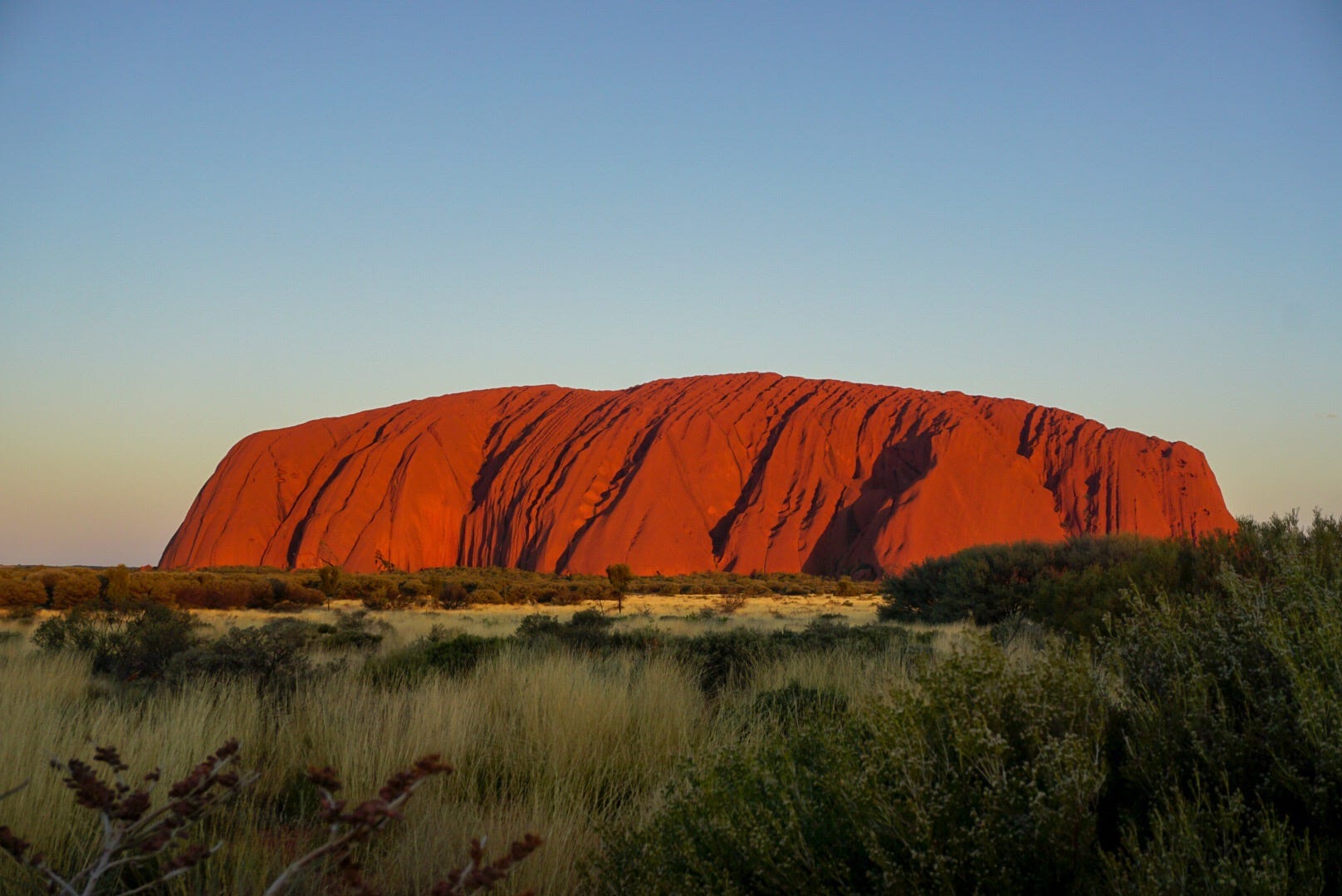 The Big Red Rock. Ayers Rock (Uluru) and Melbourne by Keenan Ngo
