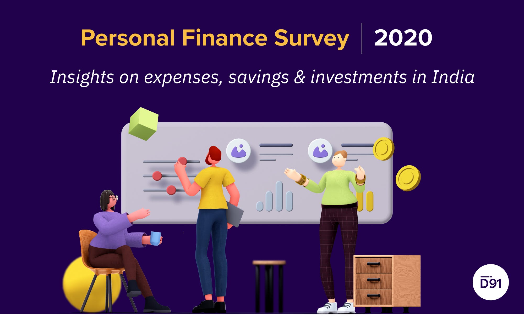 Personal Finance Survey 2020Expenses, Savings & Investments by D91