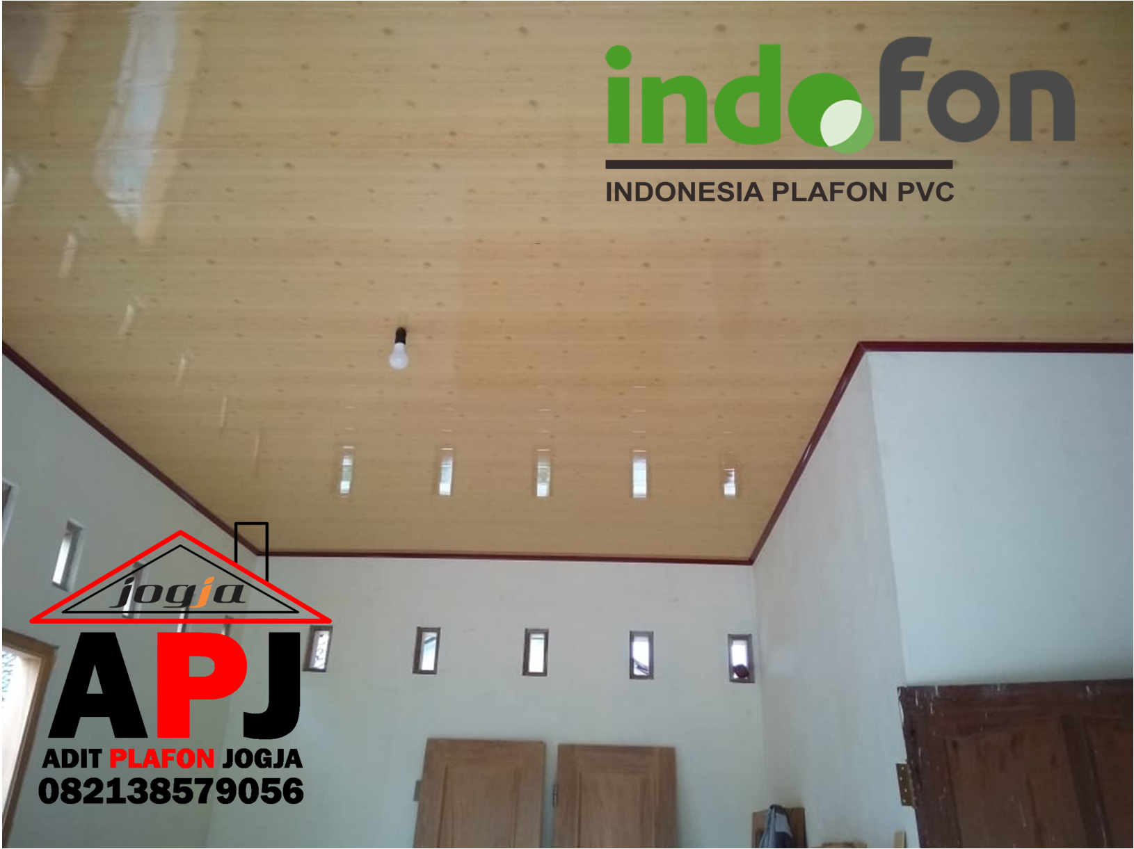 Jasa Pemasangan Plafon Pvc Shunda Plafon Indofon Pvc Gypsum Di