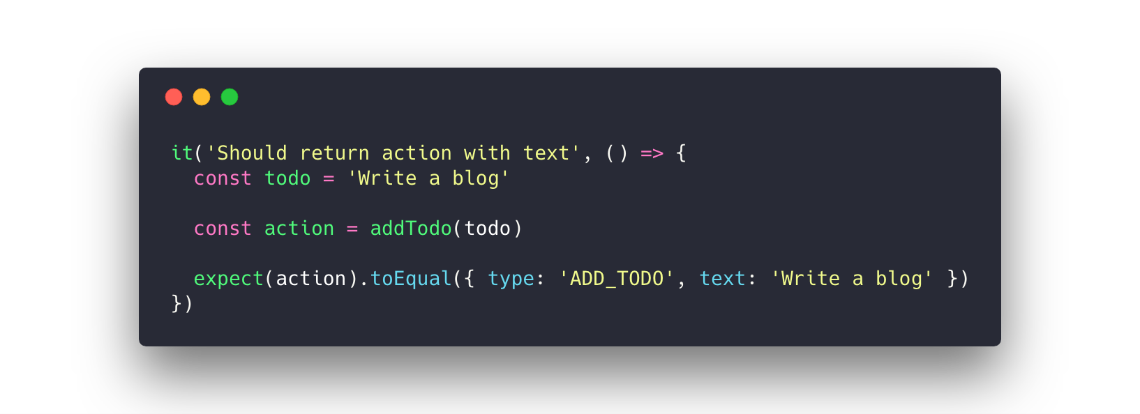 Test Action Creator และ Reducer ด้วยการทำ Snapshot Testing