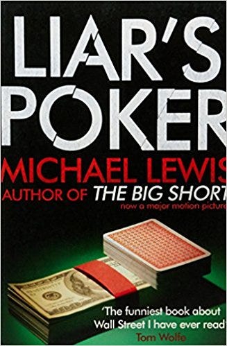 Book review: 'Liar's Poker' by Michael Lewis (1989) | by Dan M | Medium