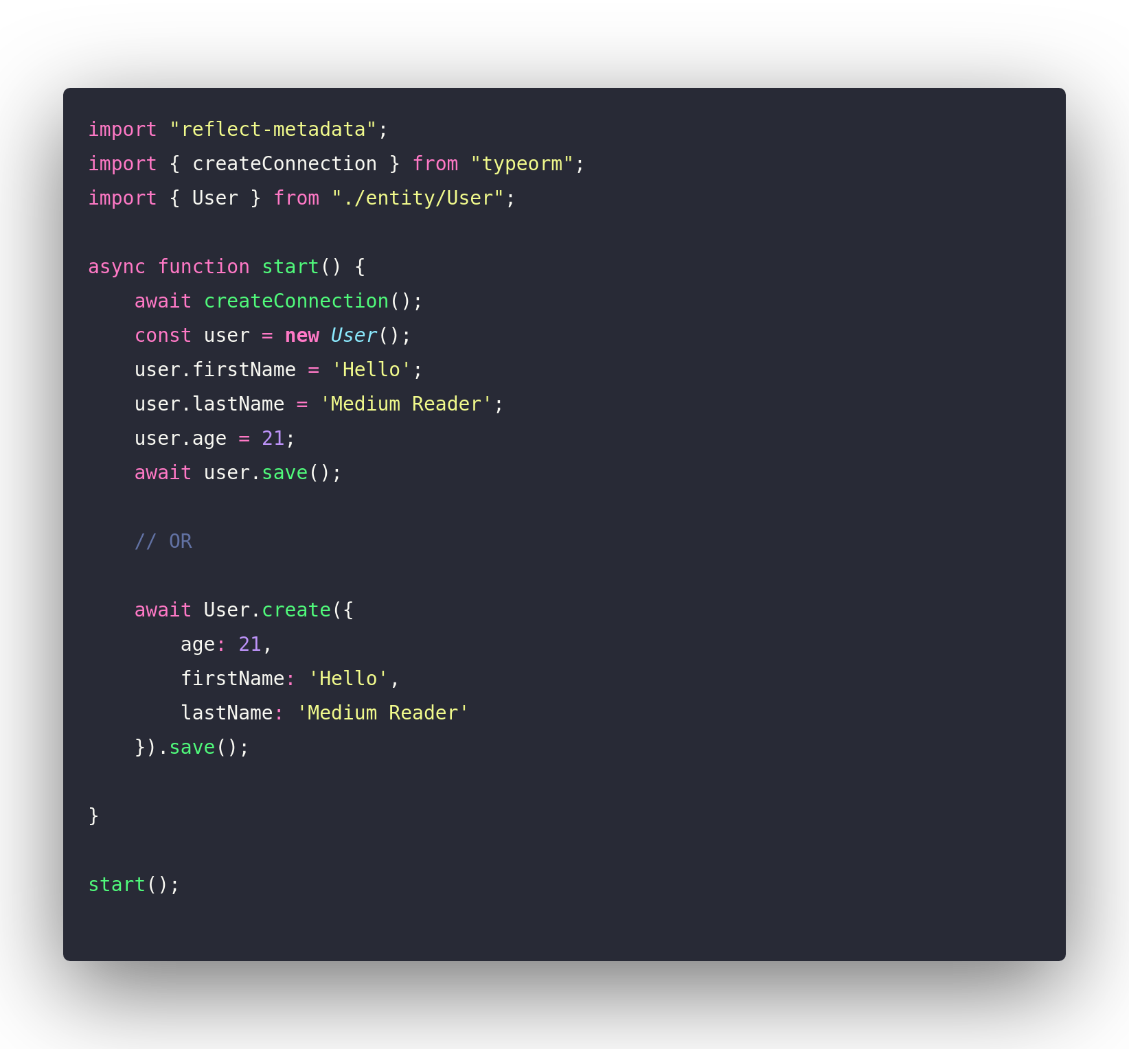 TypeORM — Getting Started. TypeORM is an ORM that built top on… | by ...