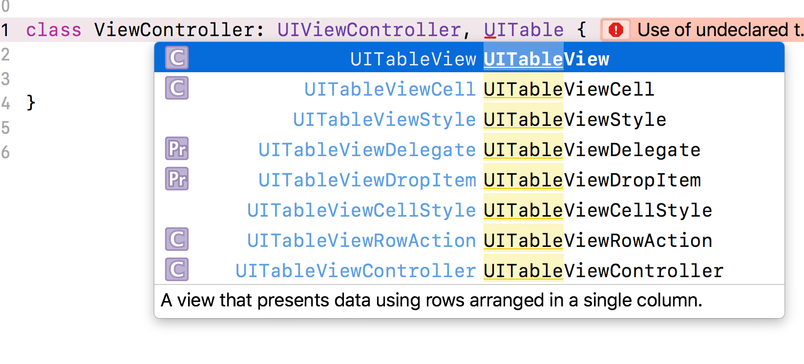 有讀心術的 Xcode Xcode 的自動完成十分方便，彷彿會讀心術般，輕易猜出我們想打的字