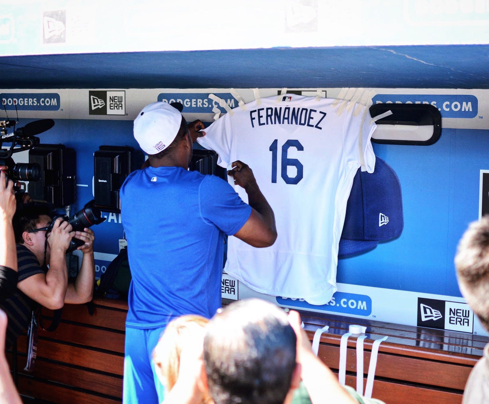 la dodgers puig jersey