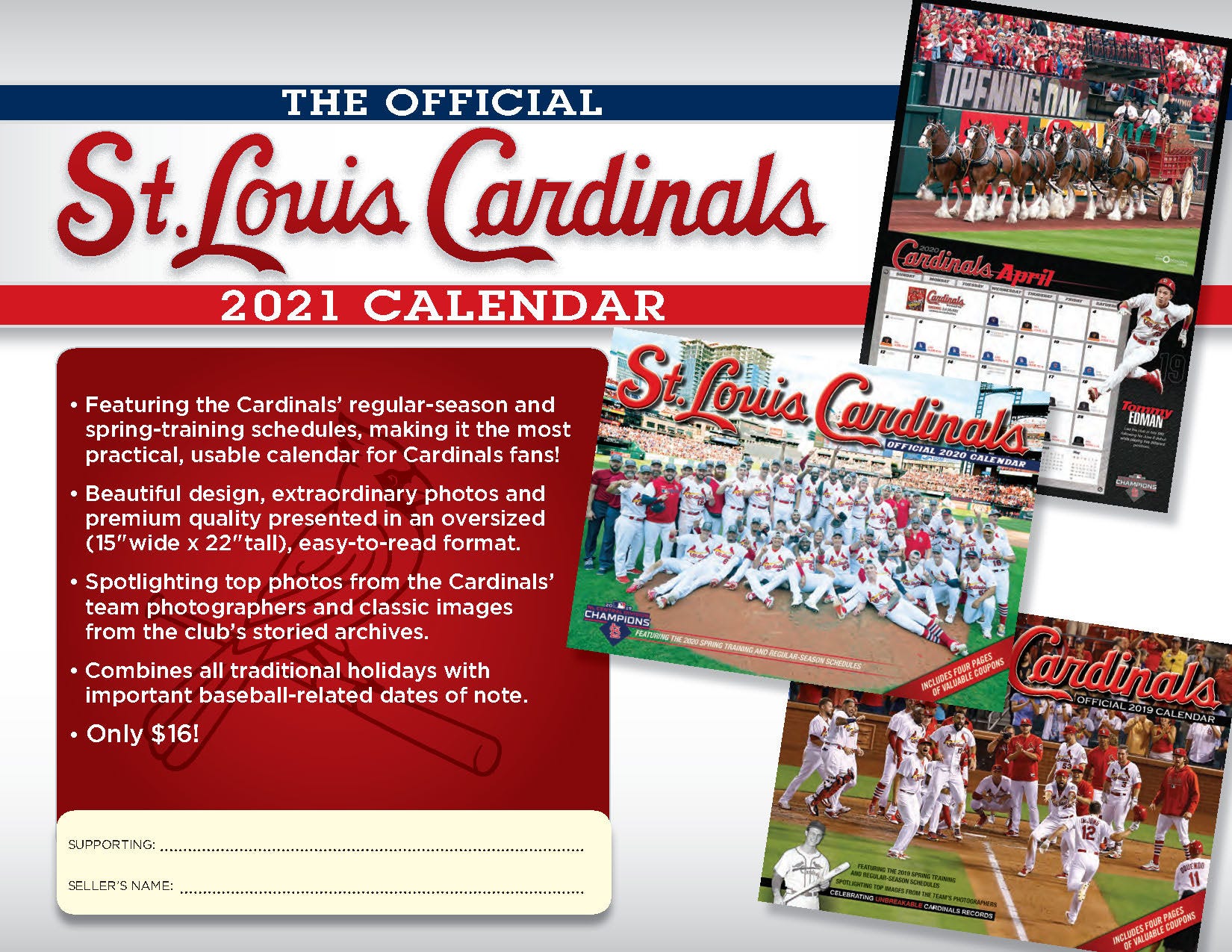 2021 Cardinals Calendar Fundraising Partnership By Cardinals Magazine Medium st louis cardinals 2021 calendar