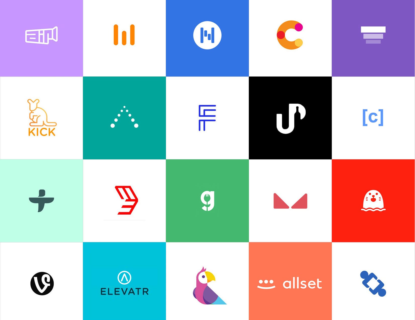 20 Best Logos of Tech Startups in 2017 | by Arek Dvornechuck