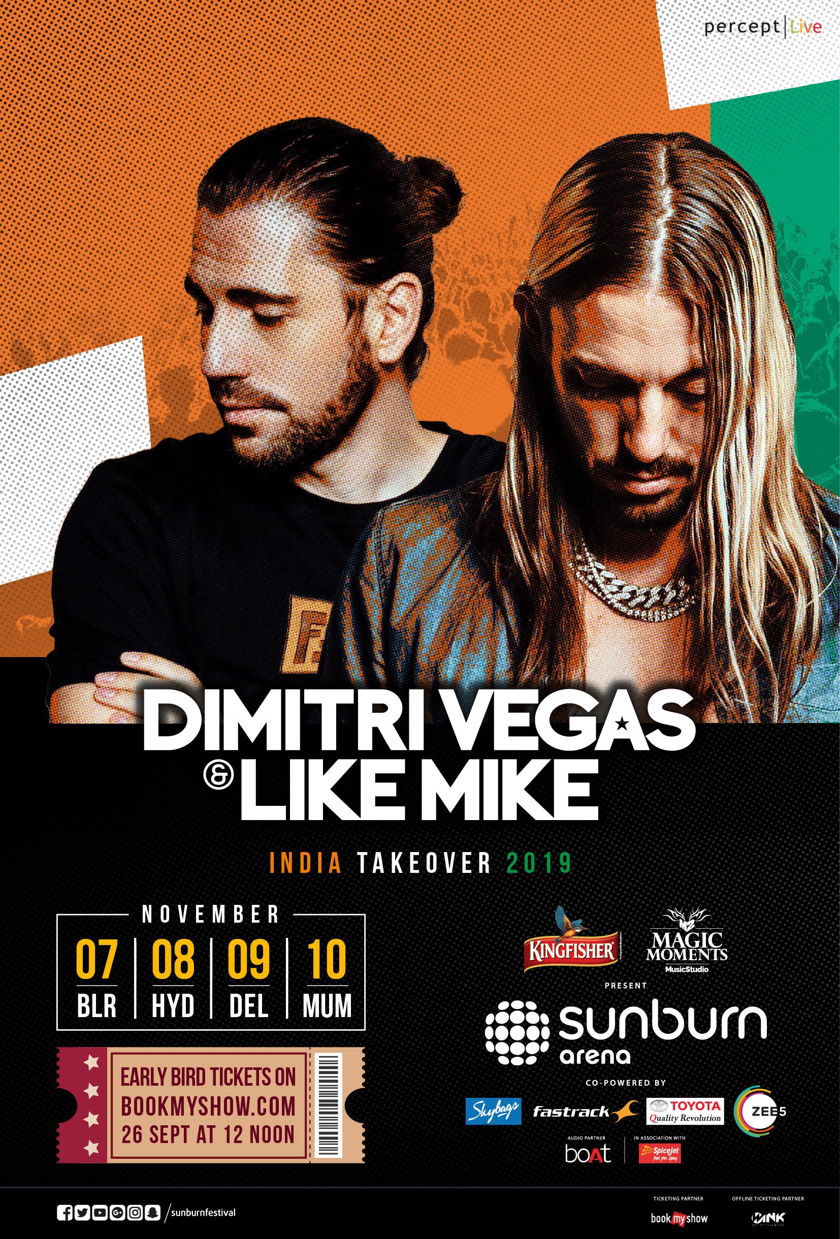 Dimitri Vegas Like Mike Announce India Tour With Sunburn Arena
