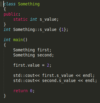 C++ Programming. static member variable | by Lingling Yang | Medium