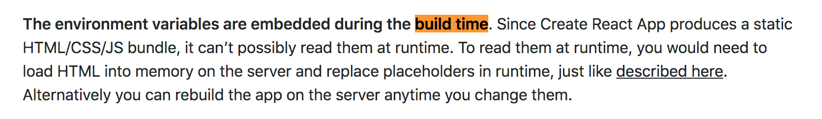 Runtime Environment Variables Create React App By Andrew Mclagan Medium