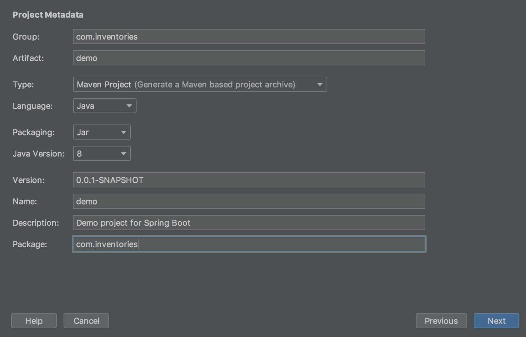 with Boot, Building Skeleton Postgres API Kafka, Spring Rest