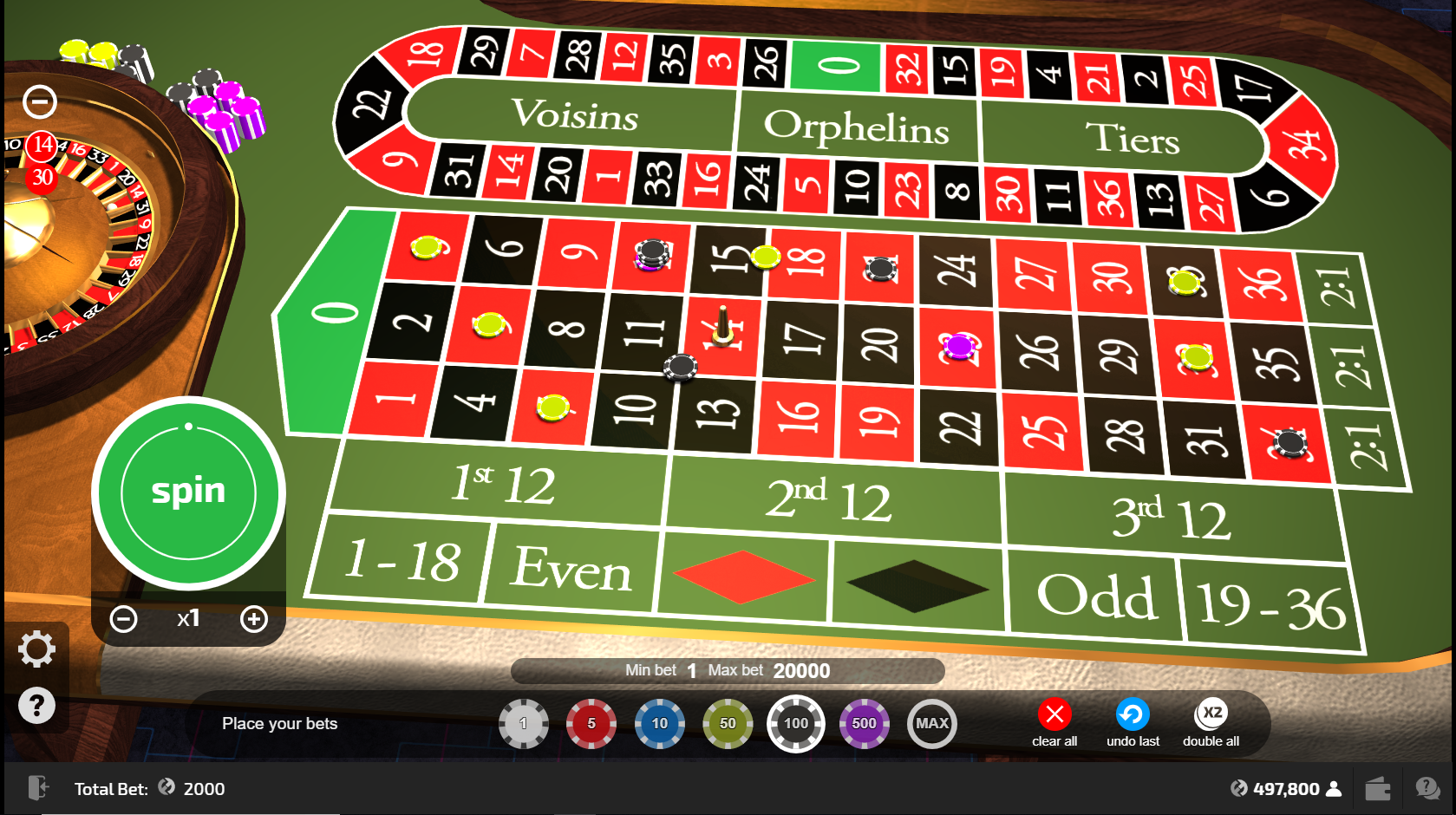 Best online casino internet roulette games