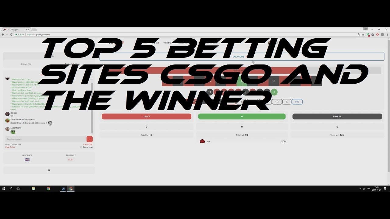 Csgo betting sites no deposit to withdraw bonus