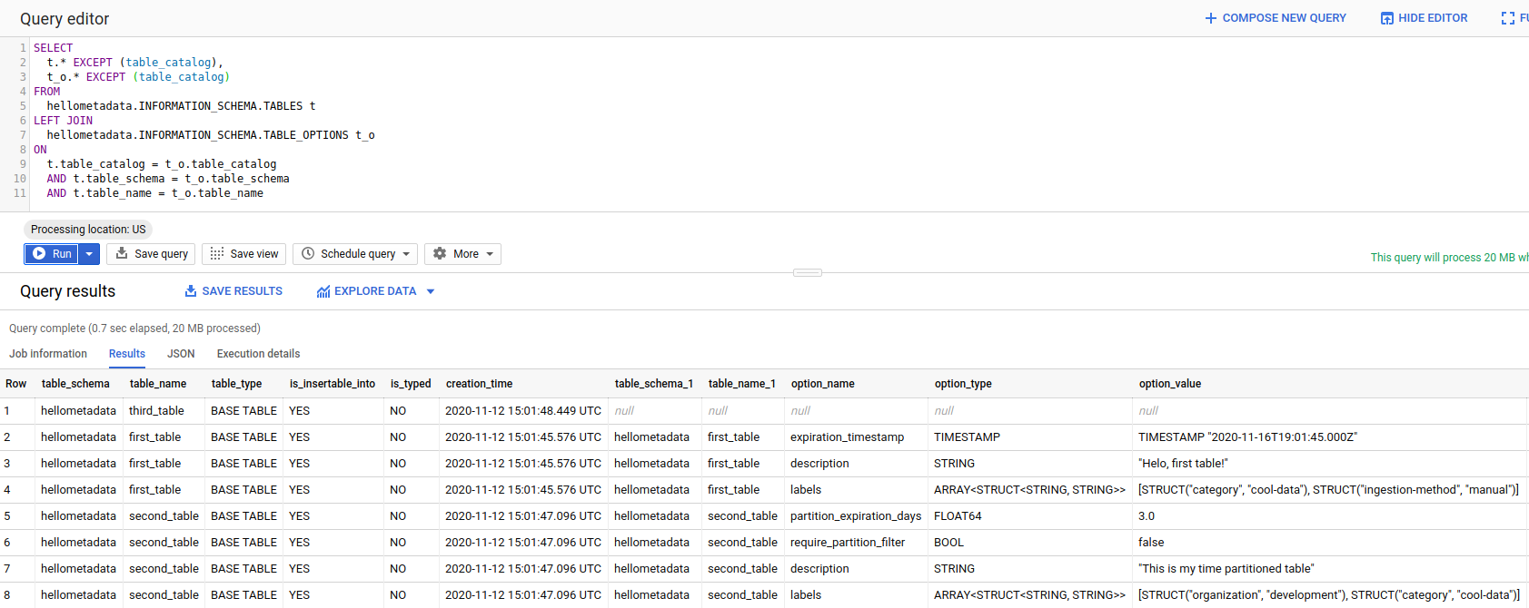 Bigtips Information Schema Views In Bigquery By Brian Suk Google Cloud Community Medium Bigtips Information Schema Views In Bigquery By Brian Suk Google Cloud Community Medium